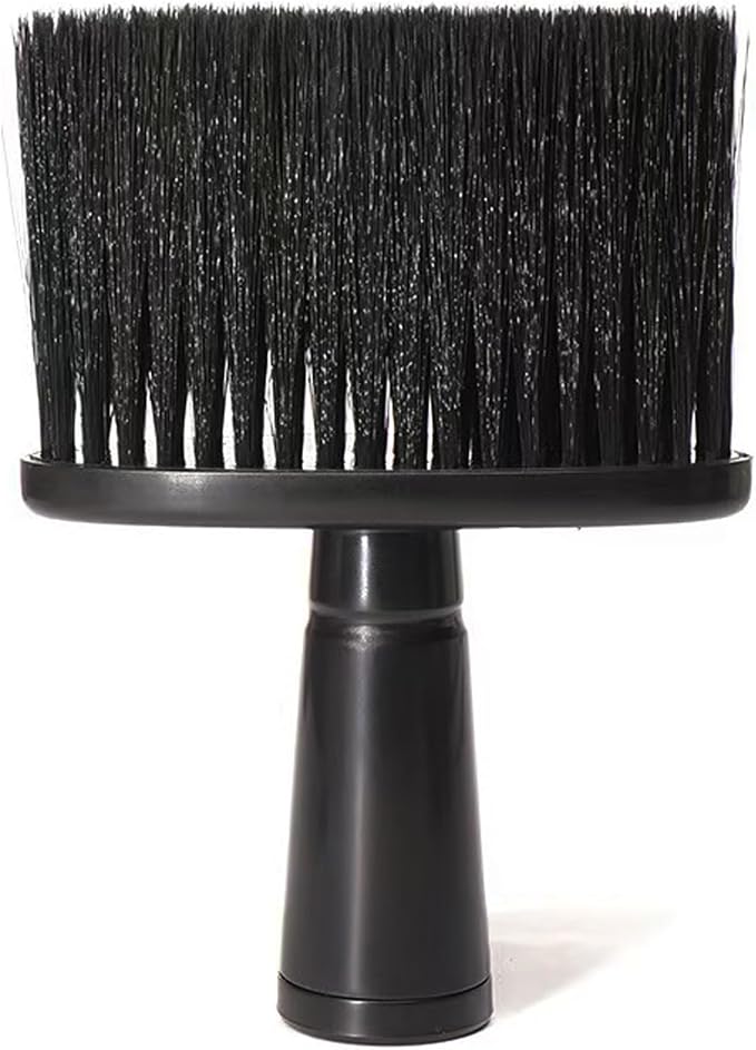 Car Interior Detailing Brush - Soft Bristle Car Interior Cleaning Brush with Handle, Auto Detailing Brushes Dusting Car Accessories for Dashboard, AC Vents, Leather, Keyboard, Scratch-Free (Black)