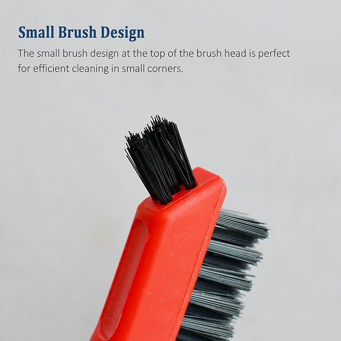 3pcs Nylon Brushes for Cleaning, Small Cleaning Brushes for Tight Spaces, Car Detailing Brush Set for Cleaning Dust in Holes