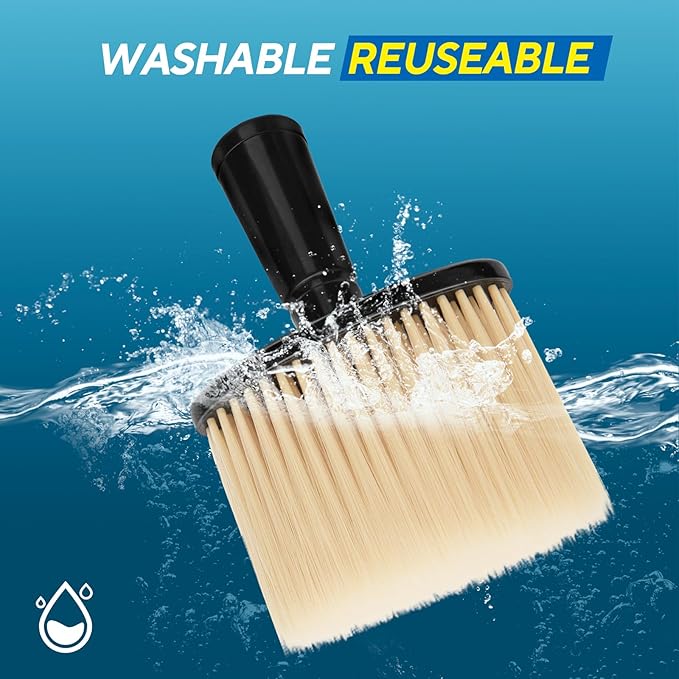 Car Detailing Brush, Automotive Interior Dusting Brush, Soft Car Interior Cleaning Tool for Dashboard Interior, Leather, Keyboard, Scratch-Free