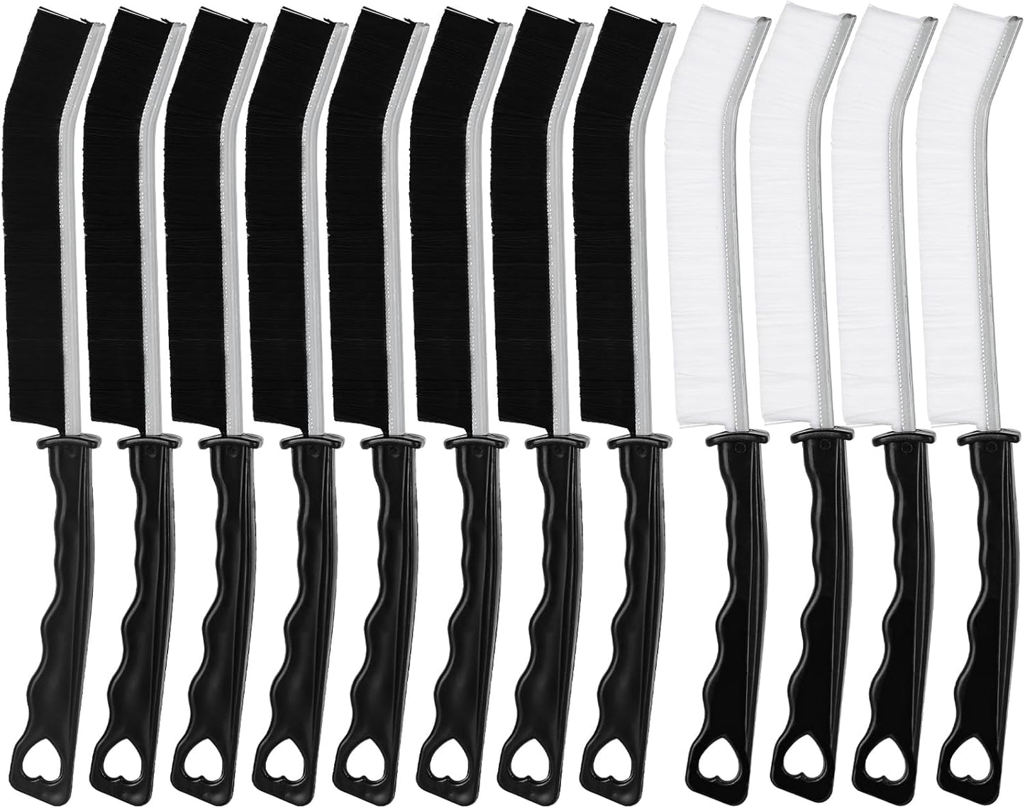 12Pcs Hard Bristle Crevice Cleaning Brush, Grout Cleaner Brush, Multifunctional Gap Cleaning Tool for Household Use, Bathroom, Kitchen, Window,Toilet