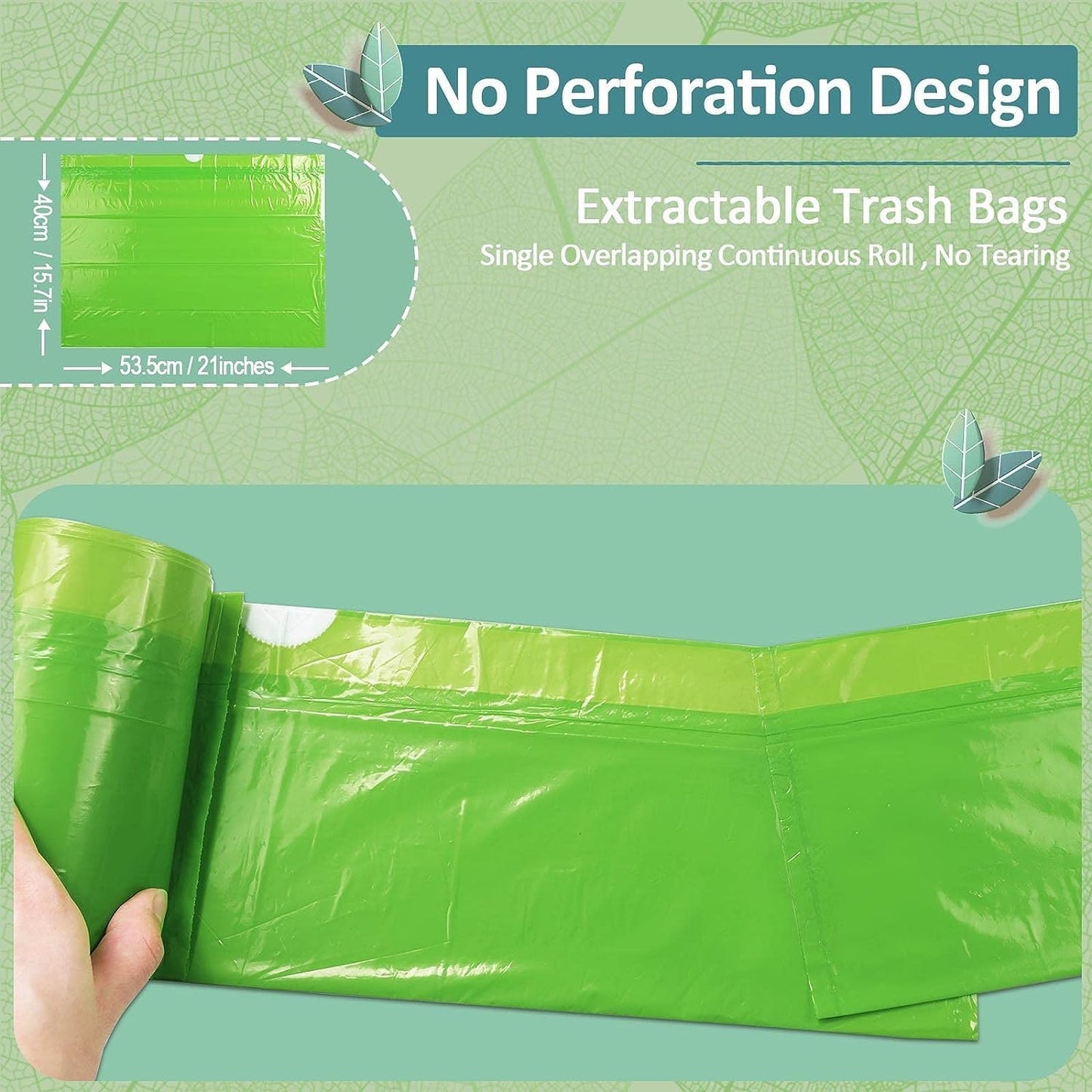 Commode Liners for Bedside Commode Vanilla Scented 150pcs Disposable Bags Universal Fit Most Standard Toilet Chair Bucke