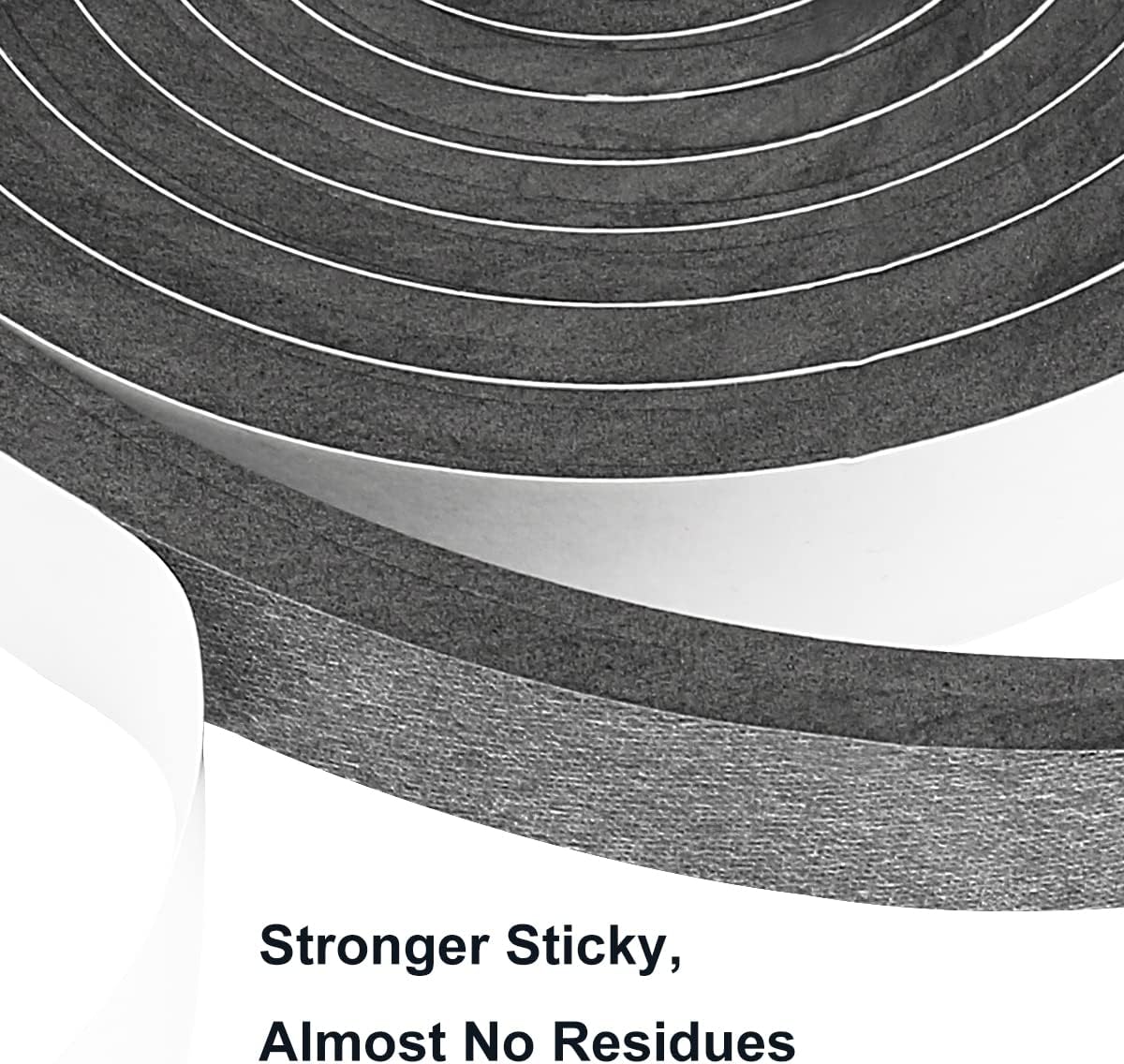 2 Rolls Weather Stripping Door Seal, 3/4'' W x 3/8'' T Foam Tape Close Cell, Single Sided Weather Strip for Door or Window, (Total 16.5 Feet Long)…