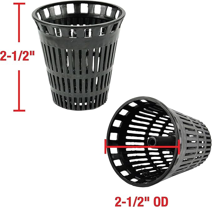Danco, Inc. 10739 Hair Catcher Baskets, Black, 3 Count (Pack of 2)