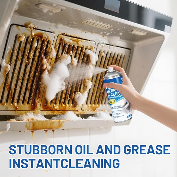 Heavy-Duty Oven/Grill/Microwave oven Cleaner-Removes tough baking grease and food spills from the surface safely 17 FL Oz