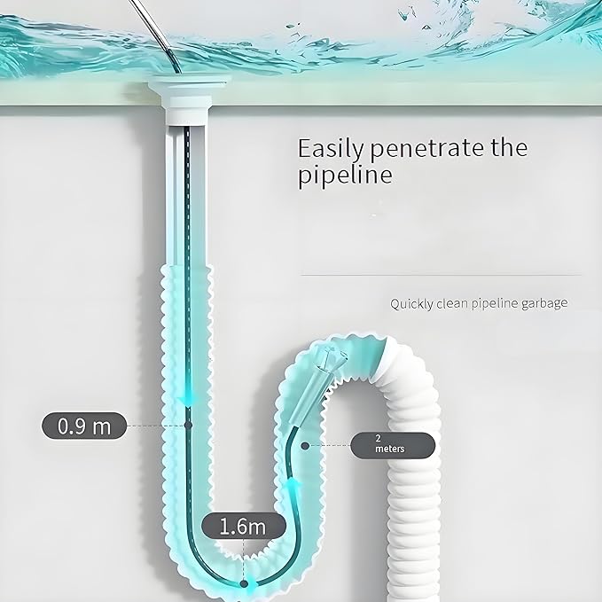 22pcs Crevice Cleaning Brushes Set,Drain Snake,Pipe Cleaners,Straw Brush,Drain Clog Remover,Toilet Bowl Cleaner,Long Bottle Brush,Sink Plunger