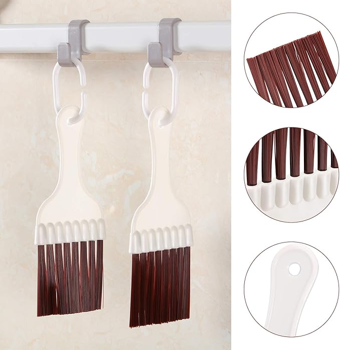 2 Pcs Air Conditioner Condenser Fin Brush Ac Coil Cleaner Brush for Refrigerator Coil(2)