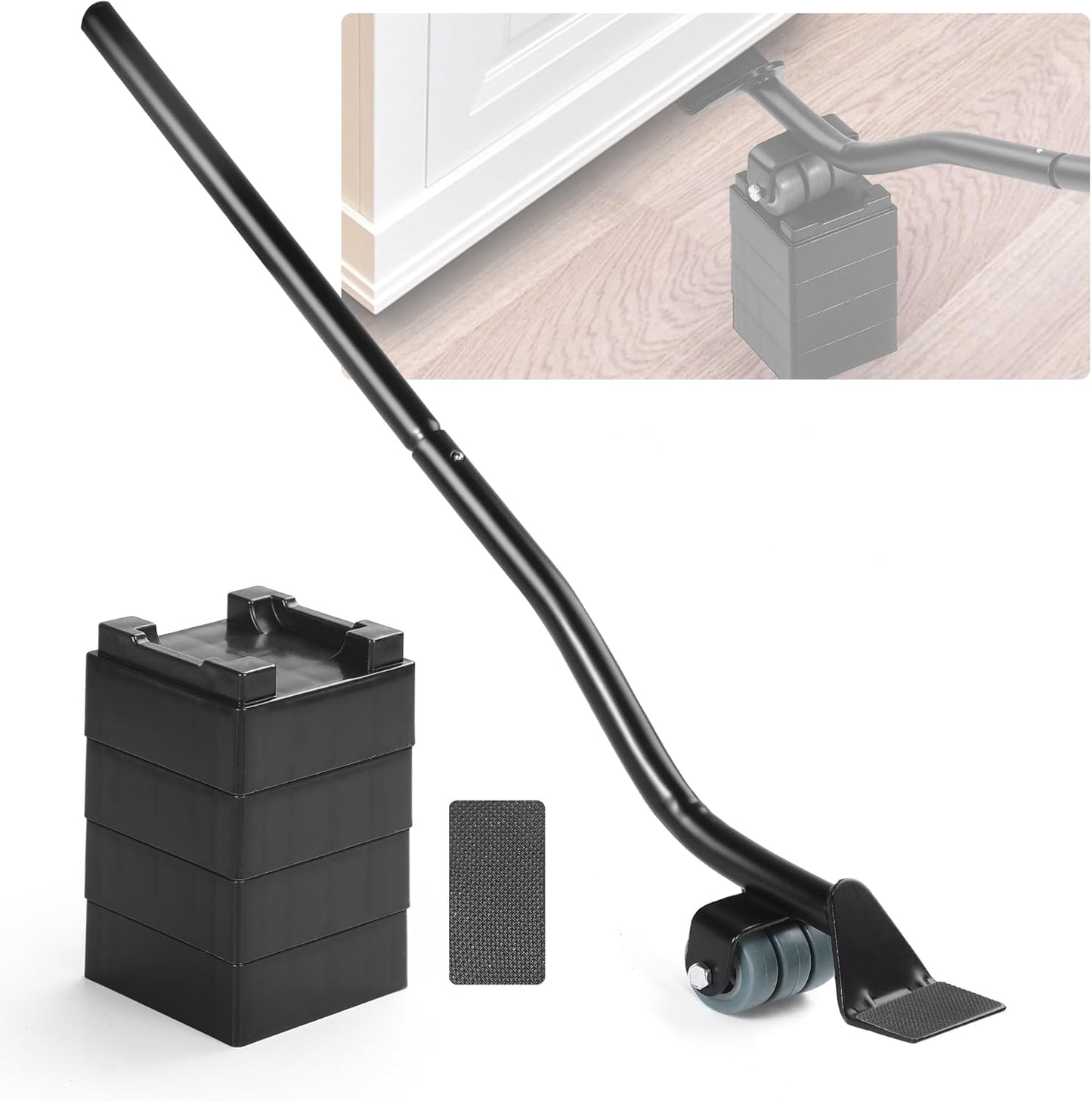 Furniture Lifter Tool, Appliance Lifter, Save 80% Effort, Lift Up to 800 Pounds Heavy Items, Furniture Lifter Jack for Heavy Furniture Appliance, Safely and Easily