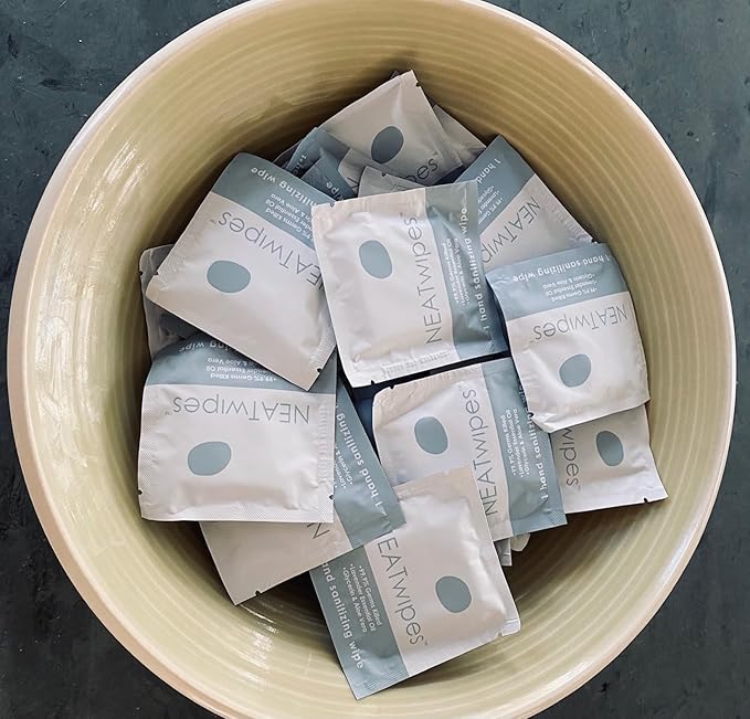 Hand Sanitizing Wipes | Travel Essentials | Disposable Wet Wipes | Variety Pack (Fresh Citrus, Lavender, Cucumber) | 72 Count (3 Pouches of 24 Individually Wrapped Wipes)