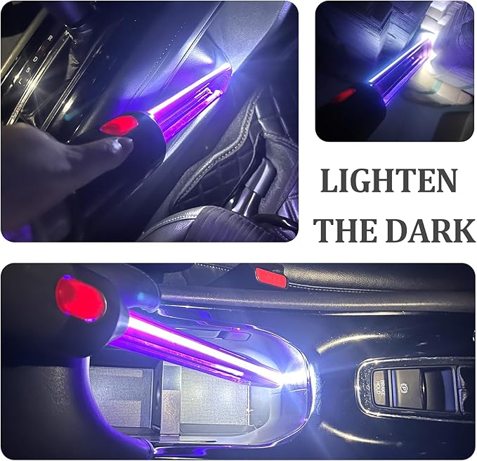 Light Pipe Crevice Tool for Dyson V8 V7 V11 V10 Cordless Vacuum Cleaner,Illuminates The Dark Gap Corner,Brush Tools Attachments Ideal for Car Cleaning