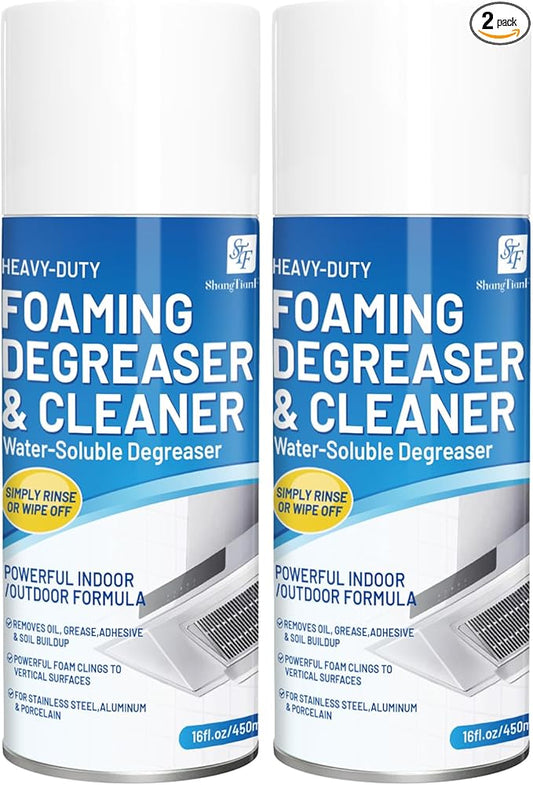 Heavy-Duty Oven/Grill/Microwave oven Cleaner-（17 FL Oz，pack of 2 -Removes tough baking grease and food spills from the surface safely