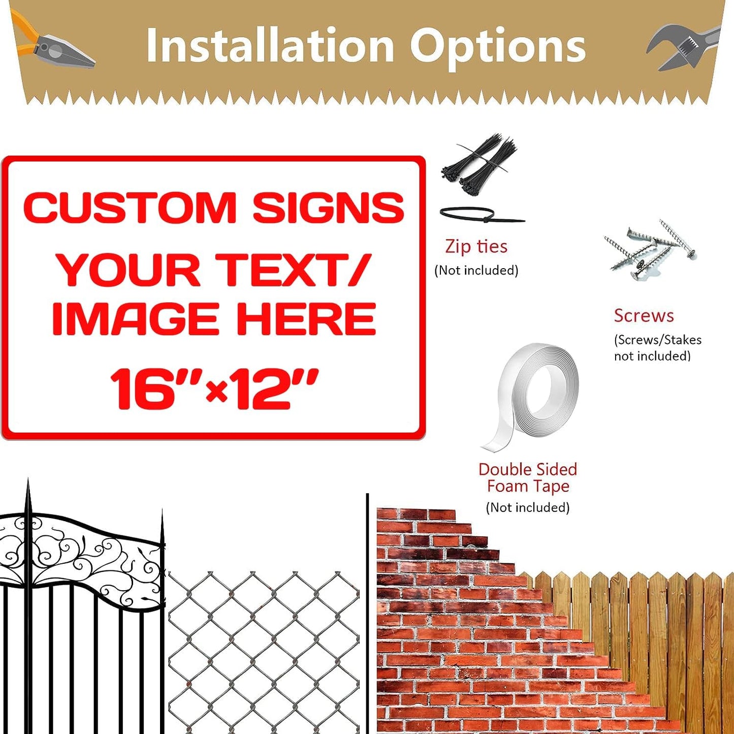 Customised Christmas Decoration Signs,Aluminum Weatherproof Metal Sign,Multiple Sizes Custom Personalized Text And picture Here, Traffic Regulation Horizontal Street Signs ,hazard sign,garden