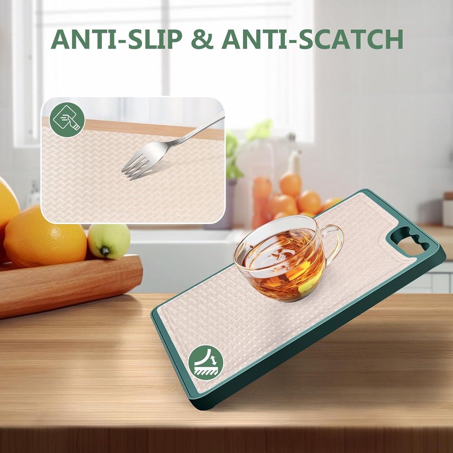 Shelf Liners, Non-Adhesive Drawer Liner, Waterproof & Oil-Proof Kitchen Cabinet Cupboard Liner Plastic EVA Material BPA Free Fridge Liner Mats Paper Protector for Shelves (Clear/20in x 240in)