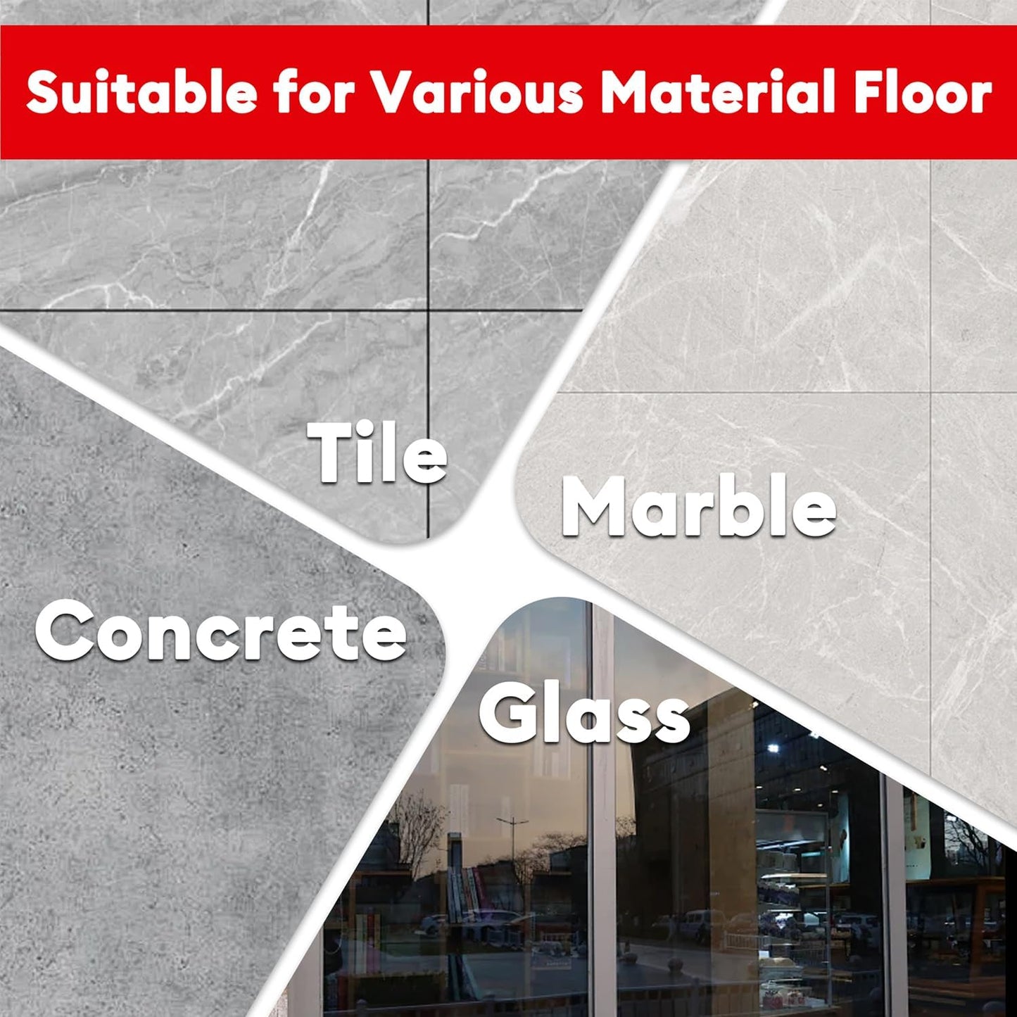 2 Pack Upgraded Spin Mop Replace Head Compatible with O Cedar EasyWring 1 Tank, Strong Cleaning Power-Scrub Brush Replacement Scrubber Head Great for Kitchen, Deck, Bathroom, Shower, Hard Floor