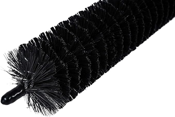 25 Inch (64cm) Flexible Lint Remover Cleaning Coil Brush for Dryers, Radiators, Refrigerators, Baseboards, and Other Special tasks. Coil Grill Brush by KONEX