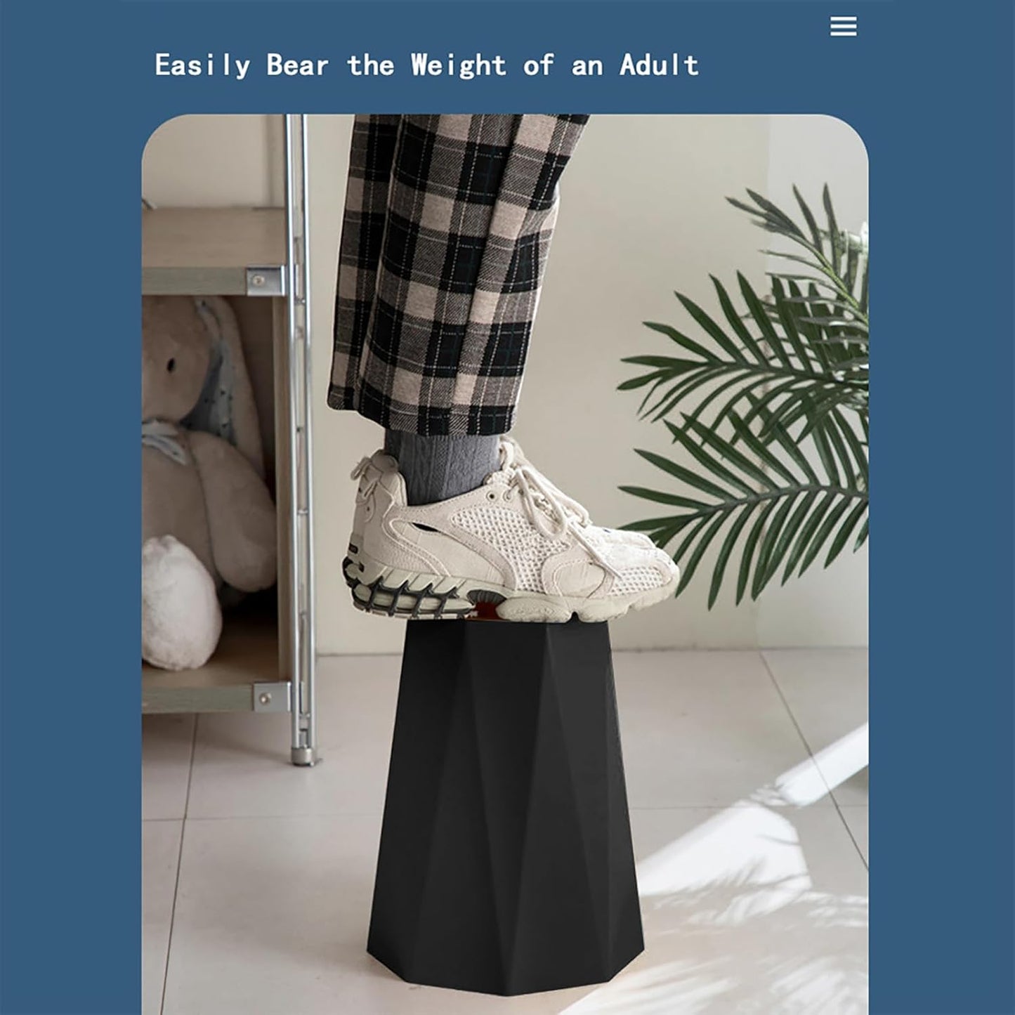 2 Pack Small Trash Can 1.8 Gallon Waste Basket Bathroom Garbage Bin for Dorms Toilets Bedrooms kitchends Offices,Black