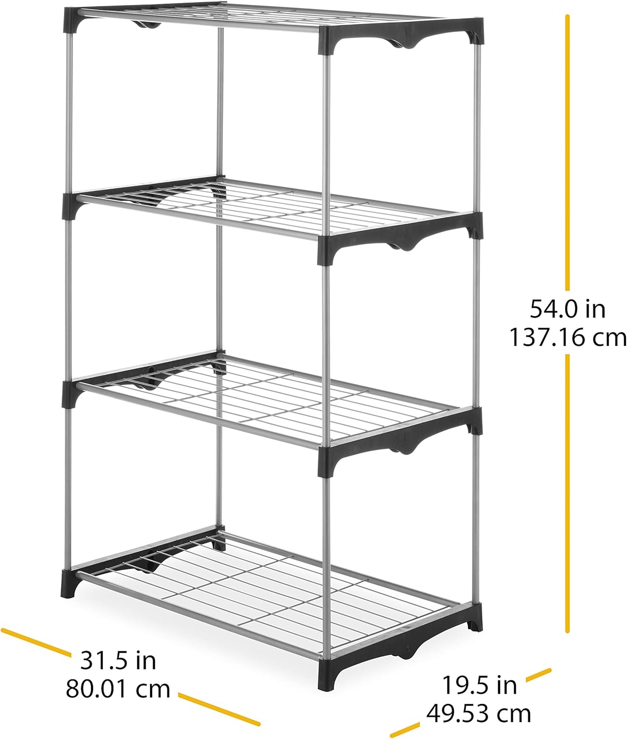 Whitmor Modern Industrial Wardrobe