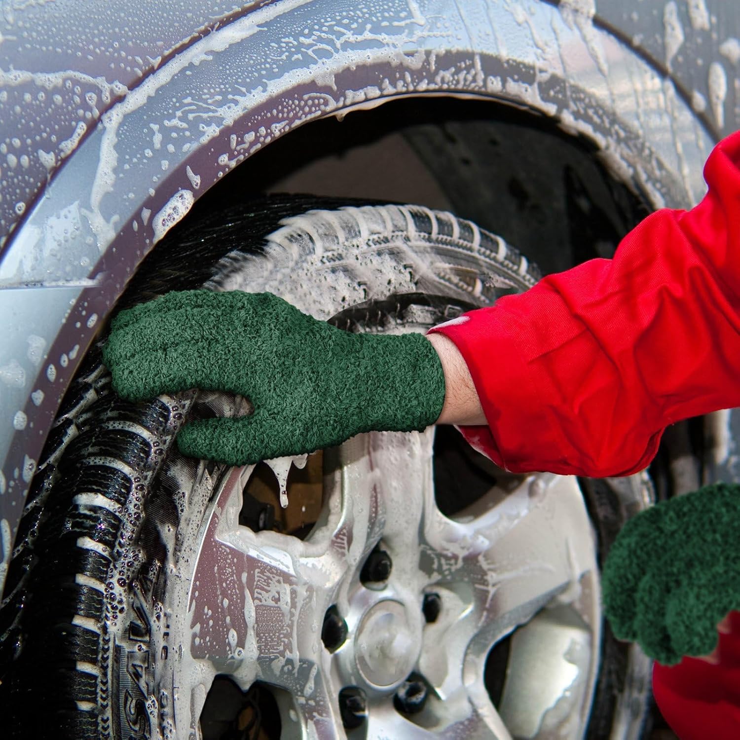Patelai Microfiber Plant Dusting Gloves - Thumbnail 3
