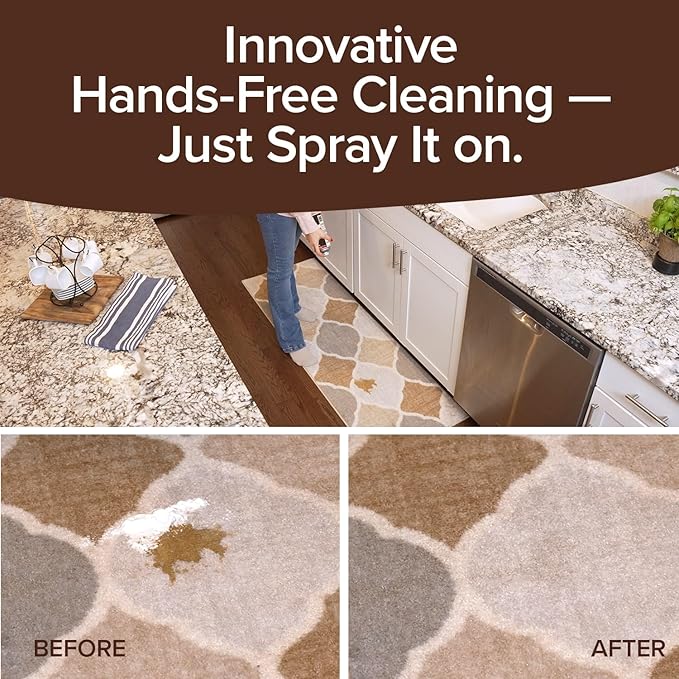 Bull Shot Carpet Spot & Stain Remover by Horsepower, AS SEEN ON TV, Made In USA, Just Point & Spray, Stain-Lifting Foam-Action, Pet Stains & Odors, Coffee, Soda, Wine, Grease, New & Old Stains & More