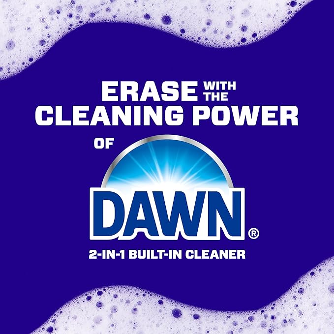 Mr. Clean Magic Eraser Foaming Sponge, All Purpose Cleaner, Dawn Cleaning Power, Wall, Sneaker, Oven Cleaner, Kitchen, Bathroom, Shower Cleaning Supplies, Scrubber, Ultra Foamy, 5ct