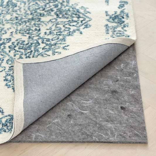 RUGPADUSA - Dual Surface - 5'3" x 7'6" - 1/8" Thick - Felt + Rubber - Non-Slip Backing Rug Pad - Adds Low-Profile Comfort and Protection