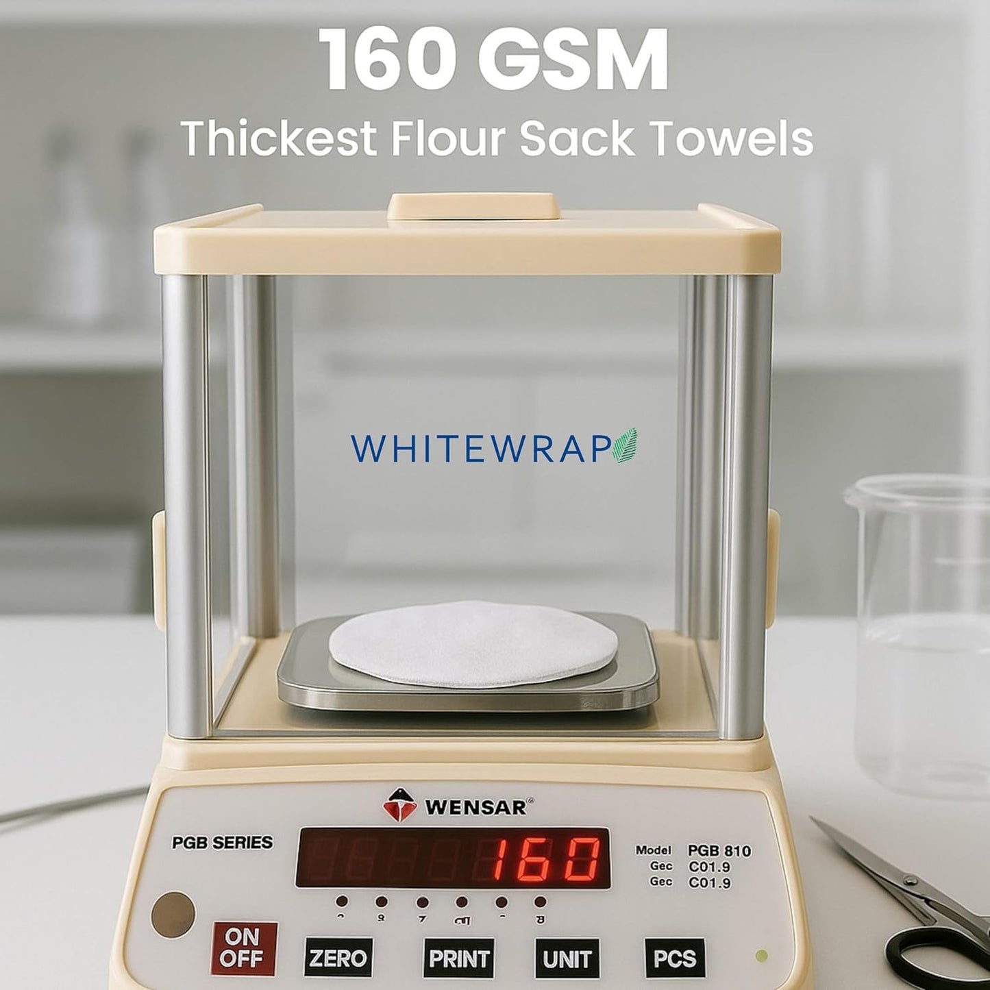 Flour Sack Towels| Tea Towel for Crafts| Kitchen Dish Cotton Blank Towel for Embroidery|Baking Bread Proofing Linen Cover| Thick Absorbent Quick Dry| 3 Pack 28"x28" White