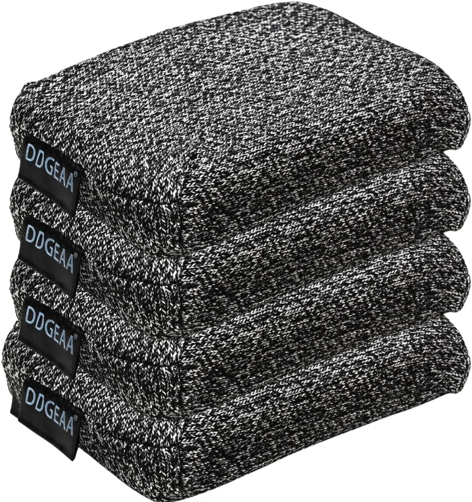 Heavy - Duty Kitchen Sponge - 20 Times More Durable, Scratch Free, Suitable for Non - Stick Cookware - Cut - Resistant, Multi - Purpose Cleaning Supplies for Home (4 Pack, Grey)