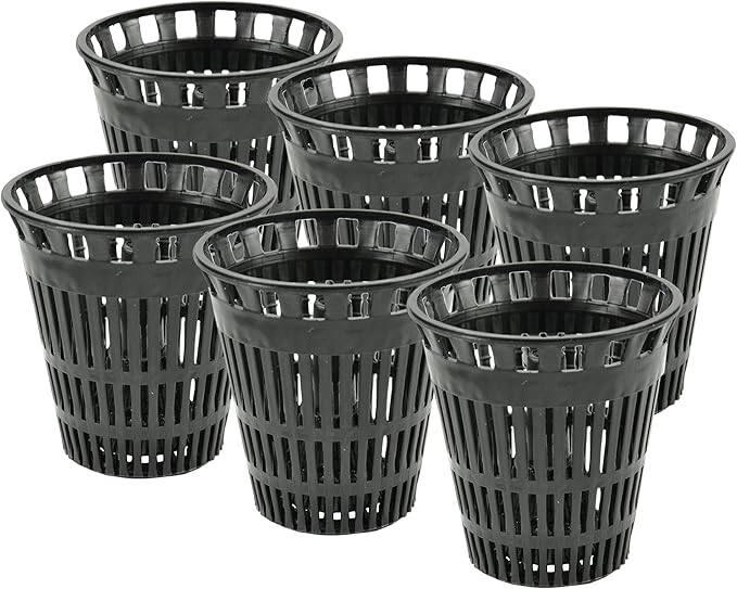 Danco (10739P) Catcher Replacement Baskets for Stand-Alone Shower Trap, Hair Drain Clog Prevention, Pack of 6, Black
