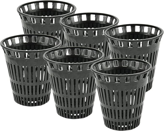 Danco (10739P) Catcher Replacement Baskets for Stand-Alone Shower Trap, Hair Drain Clog Prevention, Pack of 6, Black