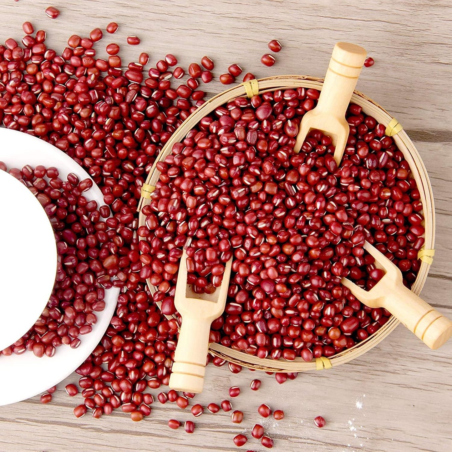 12pcs Mini Wooden Spoons，Mini Bamboo Spoons for Bath Salts, tea scoop, Washing Powder spoon，wooden candy spoon