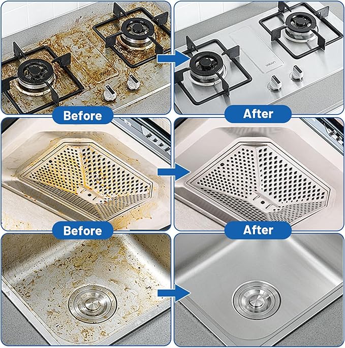 Heavy-Duty Oven/Grill/Microwave oven Cleaner-Removes tough baking grease and food spills from the surface safely 17 FL Oz