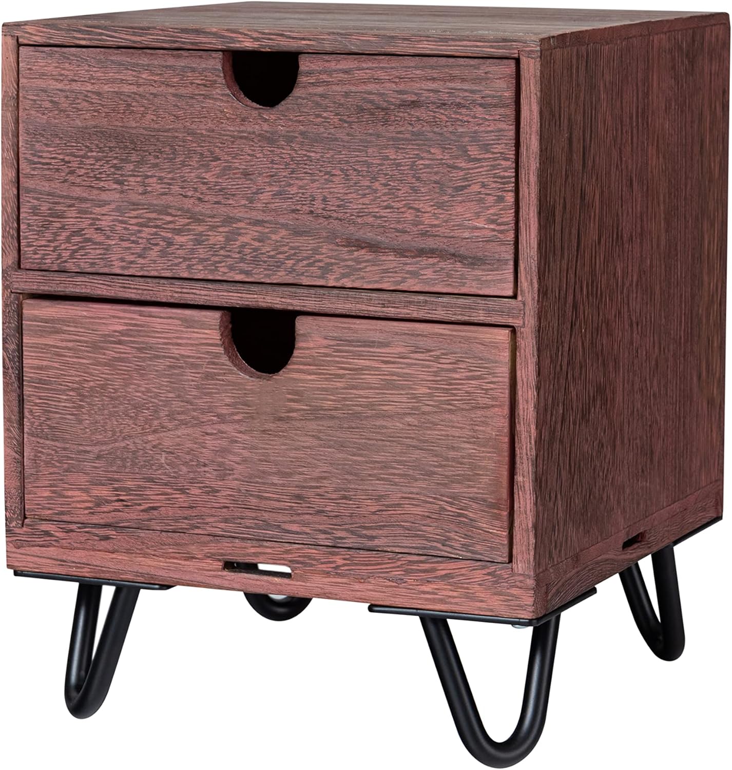 Hairpin Legs 2", DIY Furniture Legs are Great for Cabinets, Wardrobes, TV Cabinets, Drawers, Nightstands, Jewelry Boxes, Coffee Table Legs, and other Craft Projects. 2 inch Feet Black 4 Piece Set.