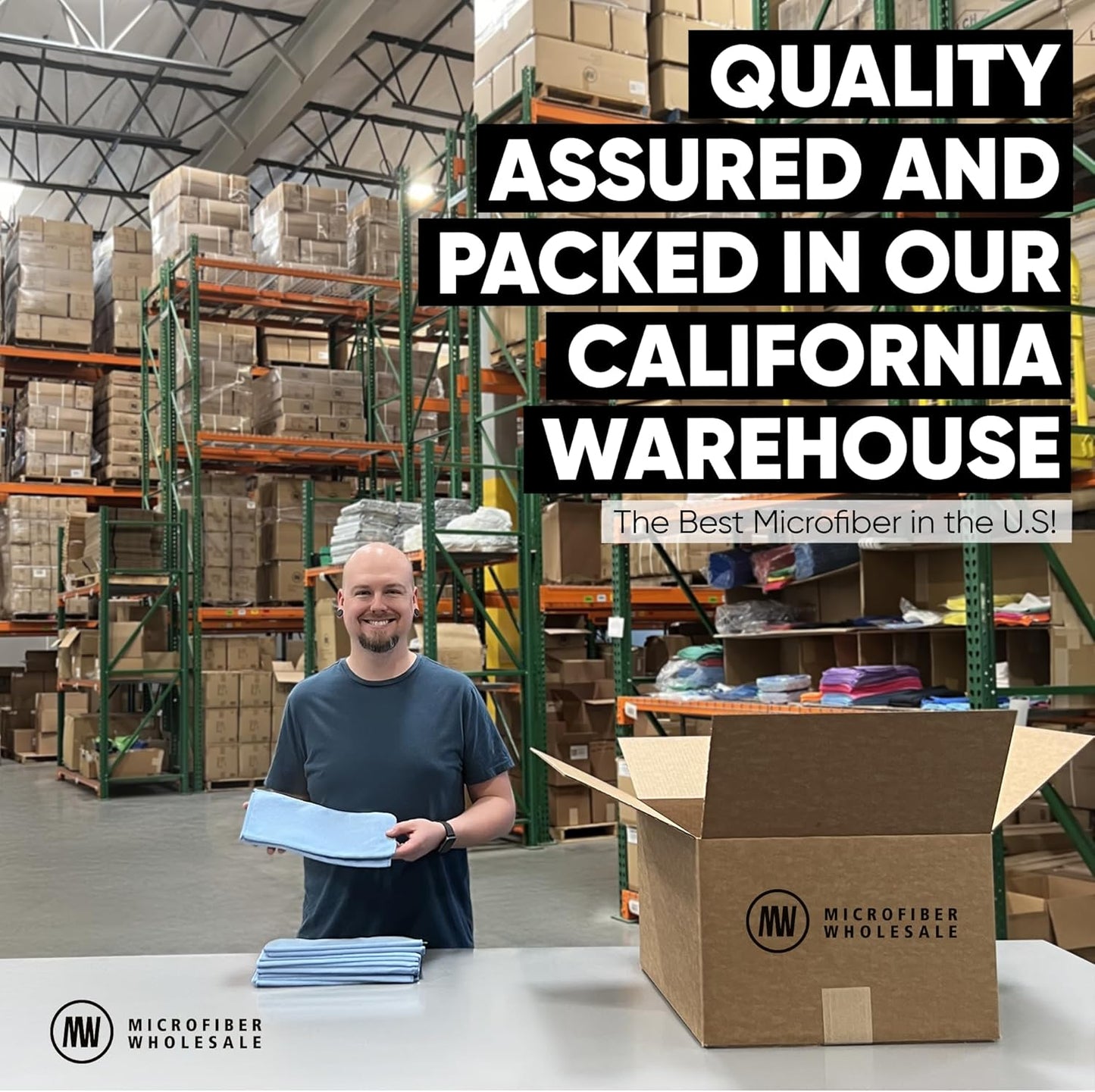 Microfiber Wholesale 12x12 Inch Pro Multi-Surface Microfiber Cleaning Cloths | Premium Towels for Cleaning Glass, Kitchens, Bathrooms, Automotive | Gray - (Pack of 12)