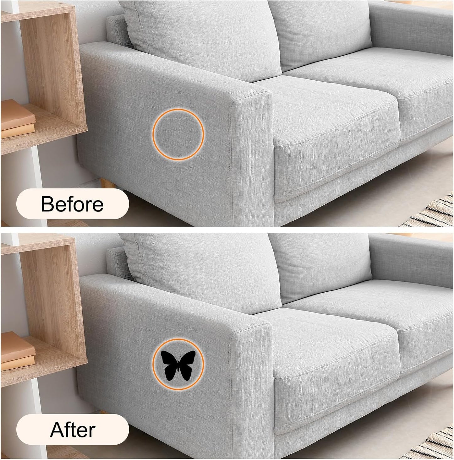 Repair Patches Repair Tape Self-Adhesive DIY Repair Patch Linen Gear Patch for Sofa, Furniture, Chair, Clothing,Tents,35x79 Inch,Dark Blue
