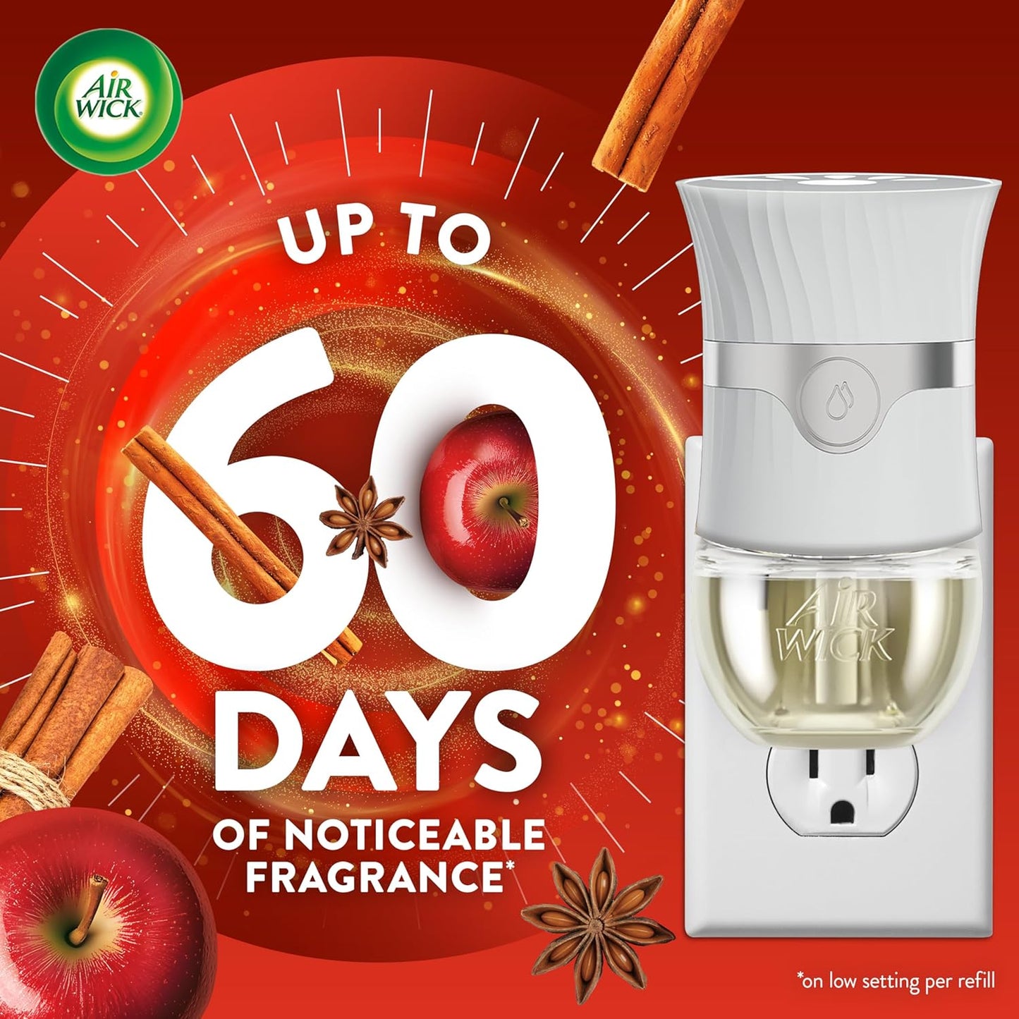 Air Wick Scented Oils 0+10 Apple Cinnamon Medley
