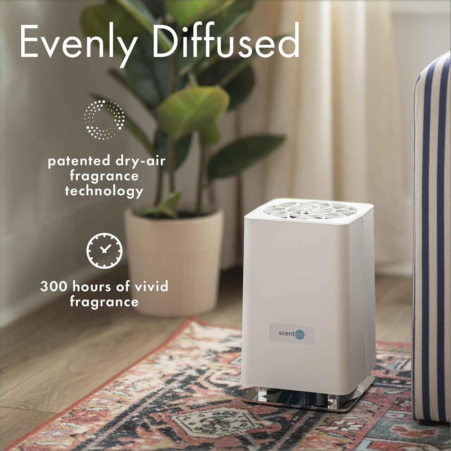 ScentAir Whisper Home Monthly Plug-in Refill, Fragrance Cartridge for Home and Office, Amazon Exclusive, Mocha Creme Brulee