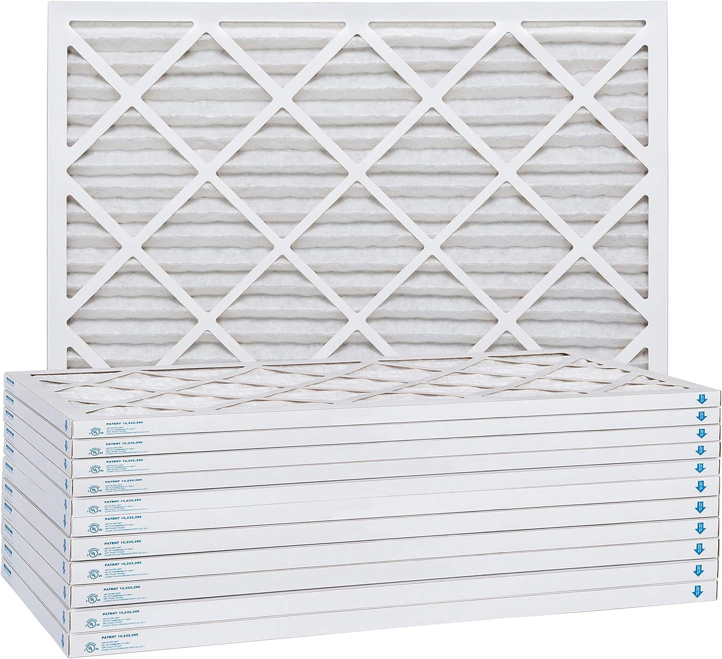 15x20x1 AC and Furnace Air Filter by Aerostar - MERV 8, Box of 12