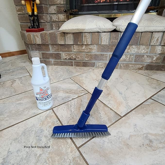 Bring It On Cleaner 32 Ounce Plus Grout Brush Cleaner | Scrub Tile Free of Dirt and Grime | Clean Grout Lines Quickly With Ease