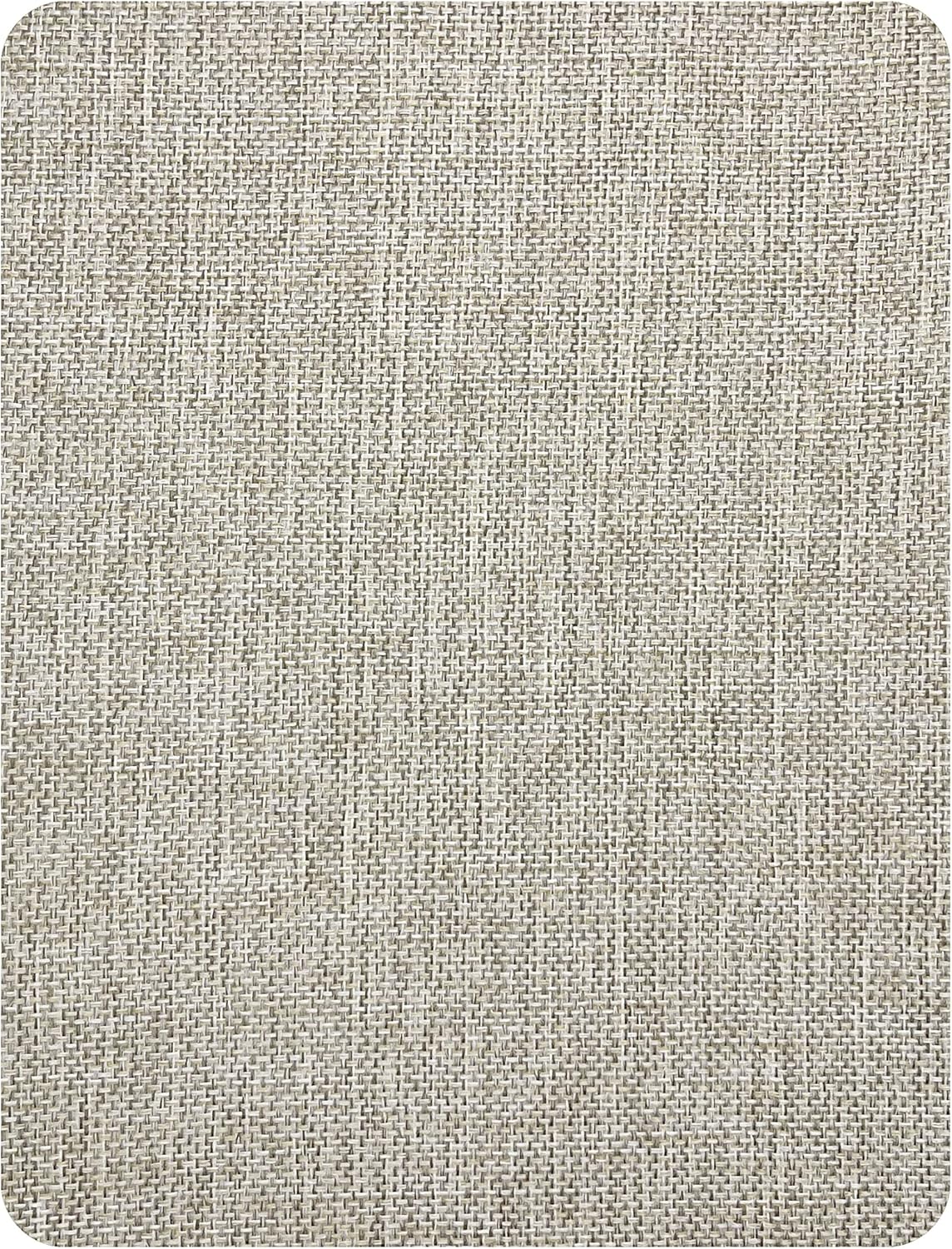 KING MOUNTAIN Coarse Linen Repair Patches, Self-Adhesive Linen Fabric Patches, 8X11 inch Extra Size, Multi Color, Can be Used for Linen Sofa Repair and Linen Clothes Repair(8" x 11",Cream-Gray 1.0)