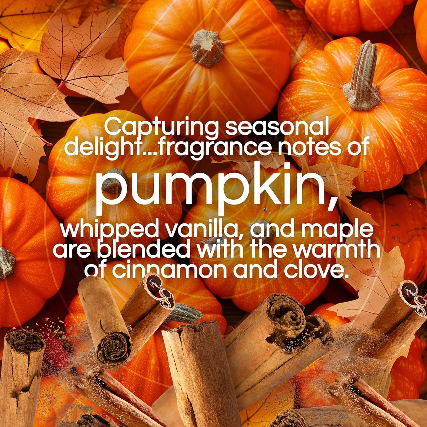 Air Wick Plug In Advanced Scented Oils Refills, Harvest Pumpkin + Spice, 5 ct