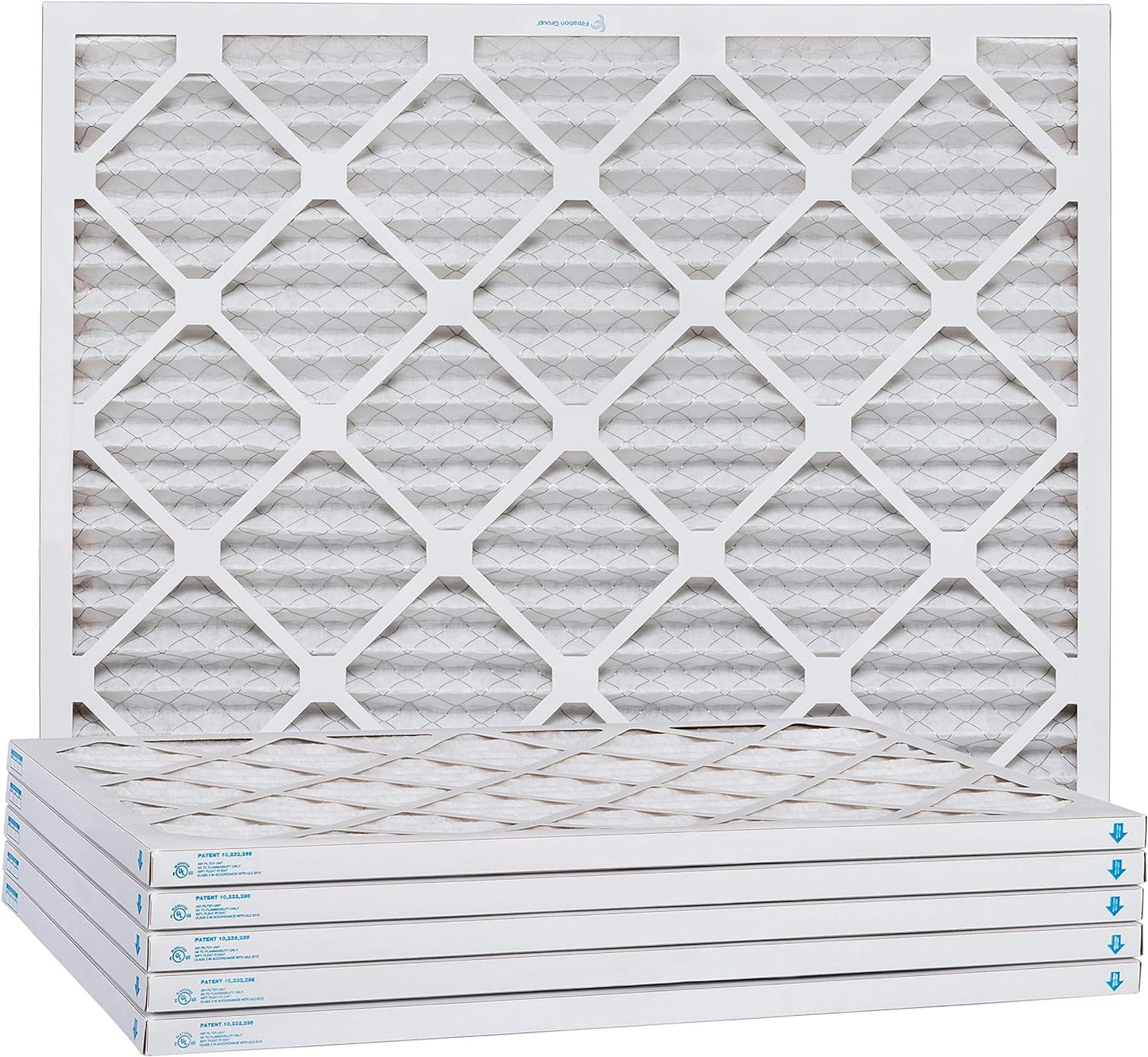 Aerostar 8x12x1 MERV 13, Pleated Air Filter, 8x12x1, Box of 6, Made in the USA
