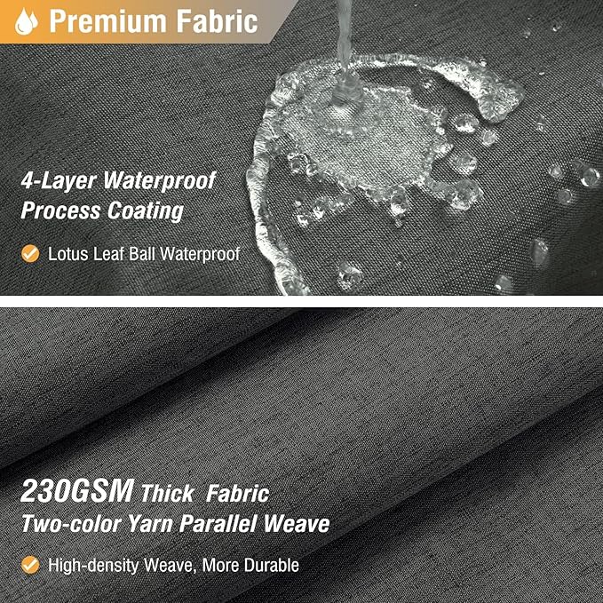 BTTN 60 Inch Stall Fabric Shower Curtain - Linen Cloth Heavy Duty Shower Curtain Set with 10 Plastic Hooks, Narrow Waterproof Decorative Bath Curtains for Bathroom and Bathtubs - 60x72 - Charcoal Grey