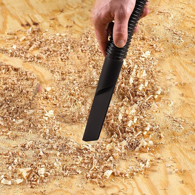Shop-Vac 1-7/8’’ Crevice Tool Attachment 1-9/10’’x 9-3/4’’ Compatible with Wet/Dry Vacuum Cleaners, Fits 1-7/8-inch Extension Wands and Hoses