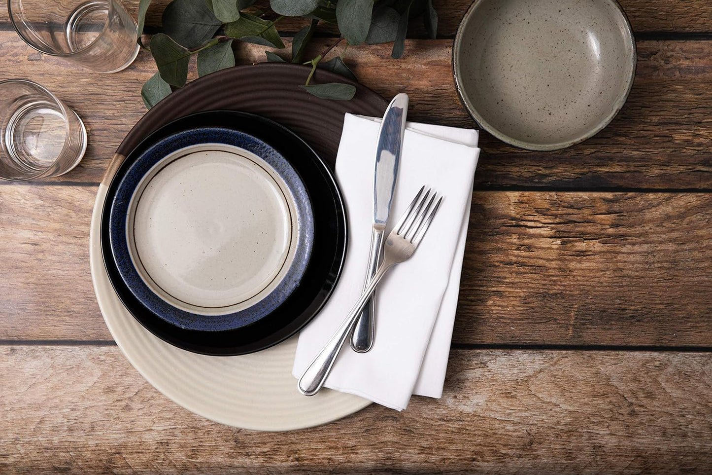 Organic Cotton White Dish Towels - 10 Pack Quick Drying White Kitchen Towels - Lint-Free, Organic Cotton Dish Cloths - Extra Large Highly Absorbent Blank Tea Towels - 27"x27" (White)