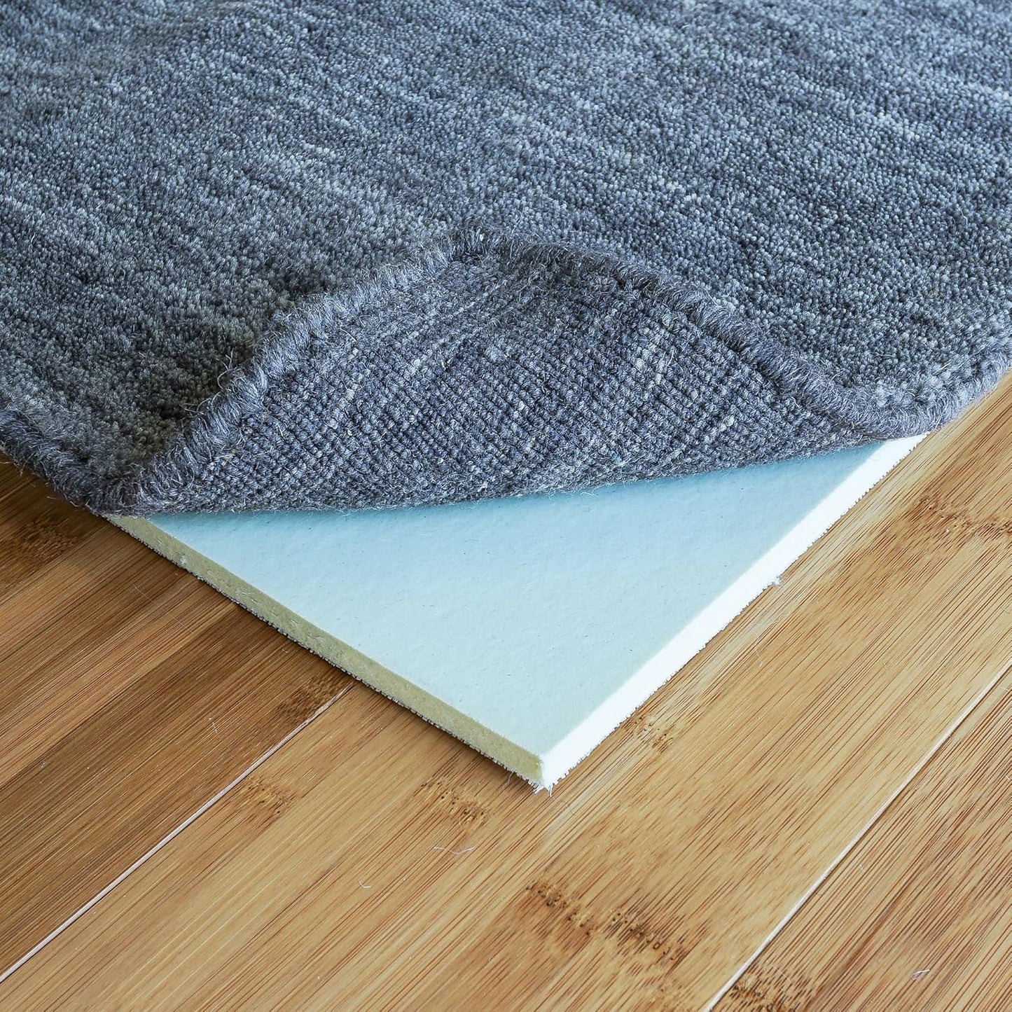 RUGPADUSA - Cloud Comfort Memory Foam - 8'x10' - 7/16" Thick - Luxurious Cushioned Rug Pad - Water Resistant