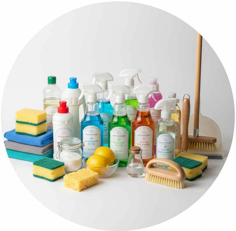 circle photo of Cleaning & Household Goods , make a real photo